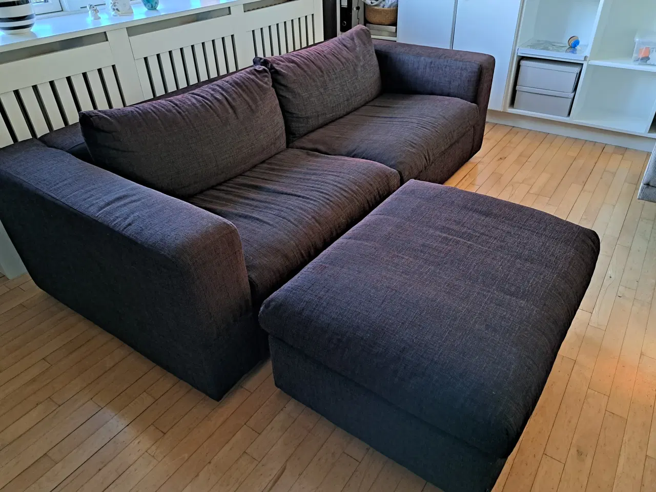 Billede 1 - Sofa med puf