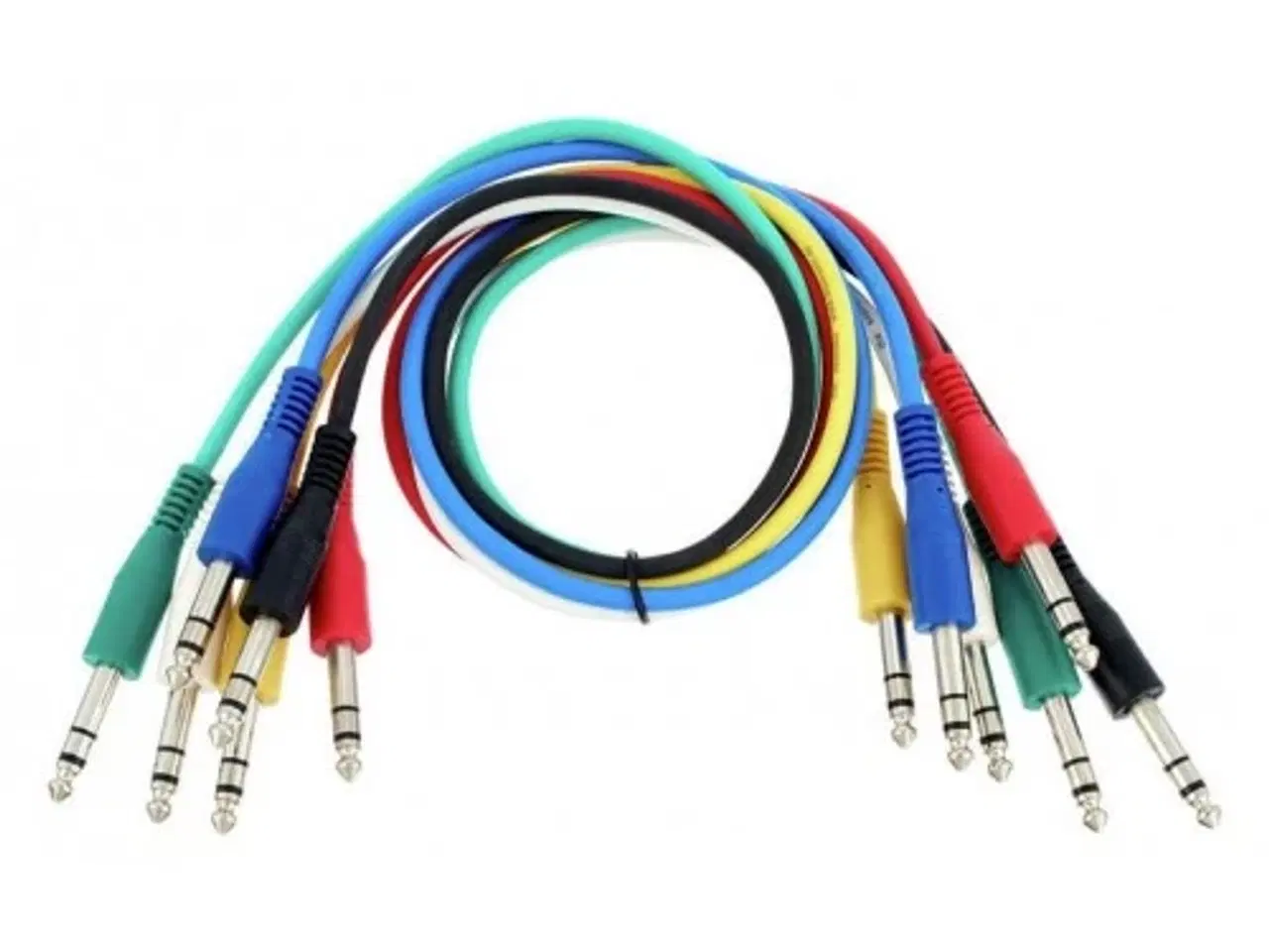 Billede 1 -  kabler med 6,3 mm jack mono 