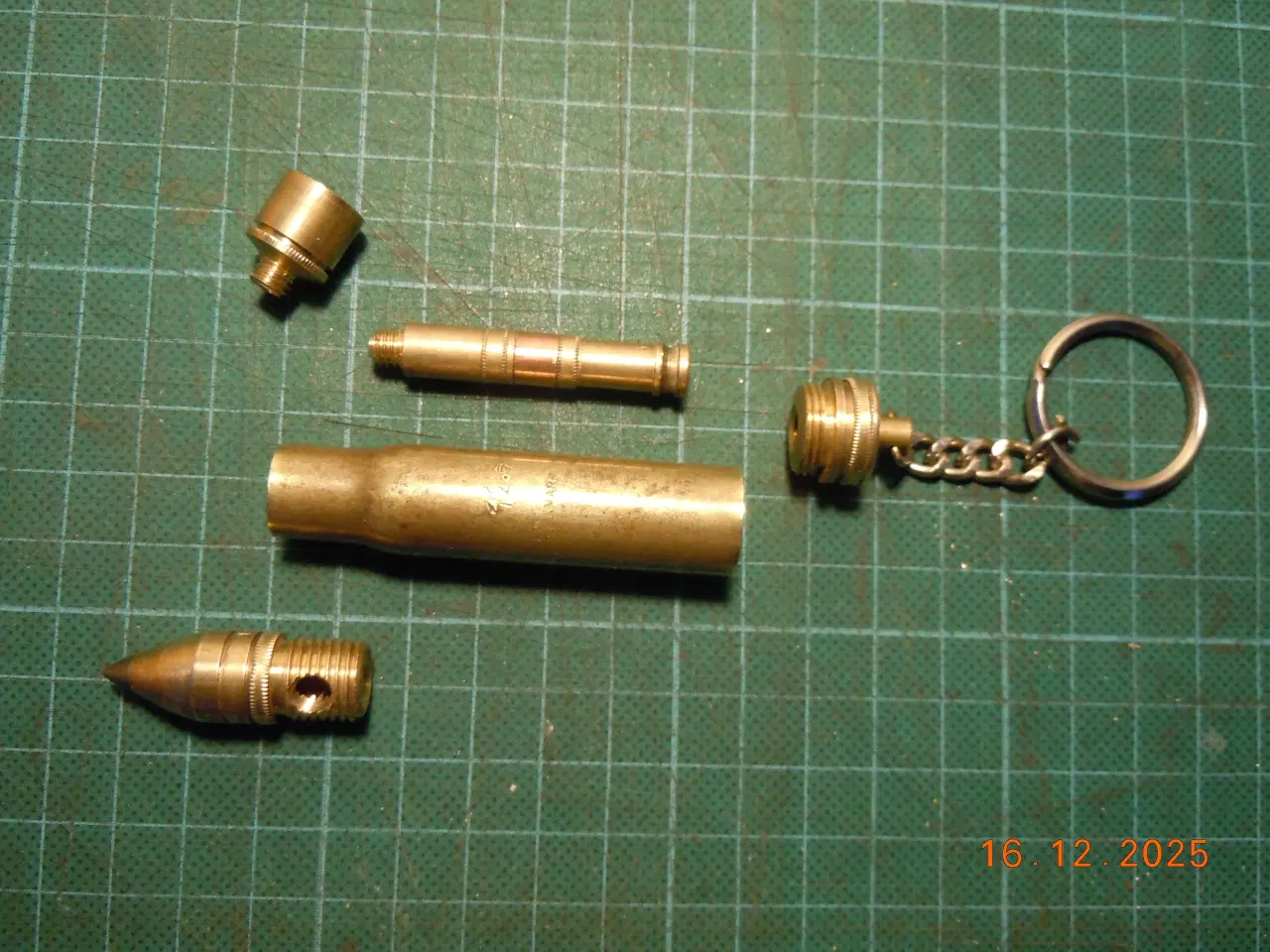 Billede 6 - Pibe i patron med stålspids og nøglering.