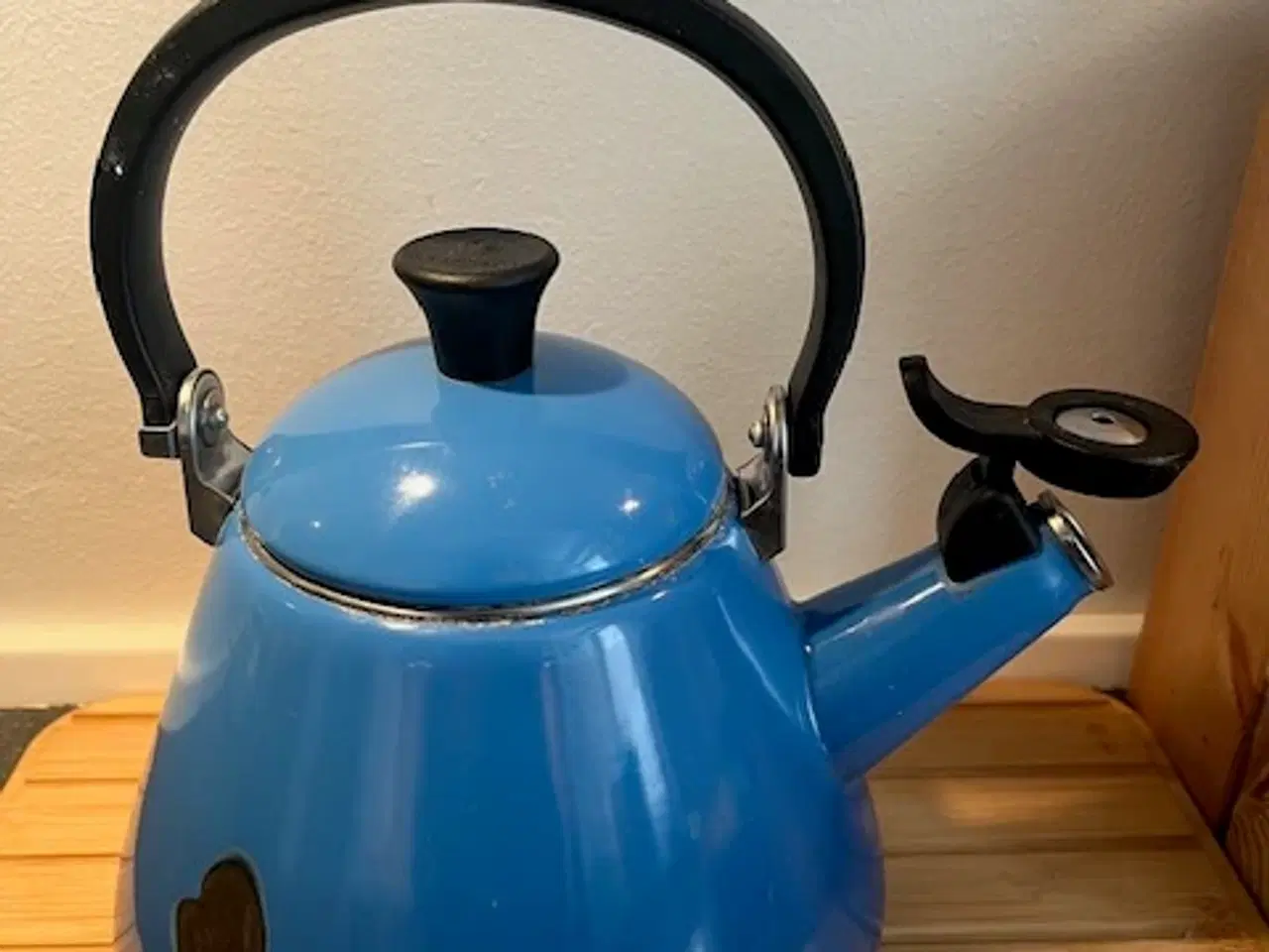 Billede 2 - Le Creuset kedel blå emaljeret stål