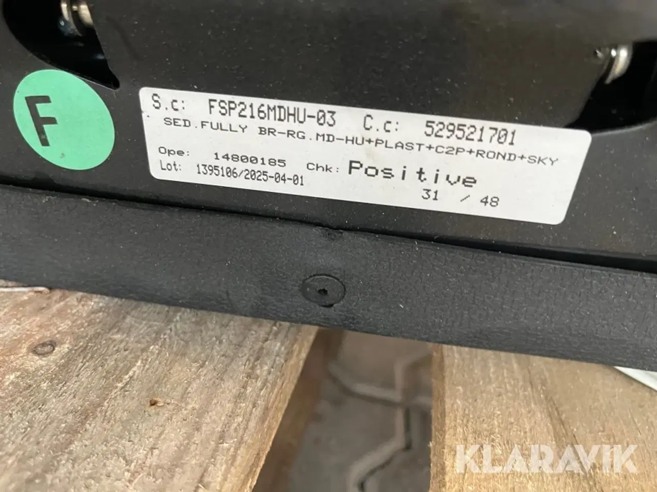 Billede 9 - Traktor sæde Seat Industries