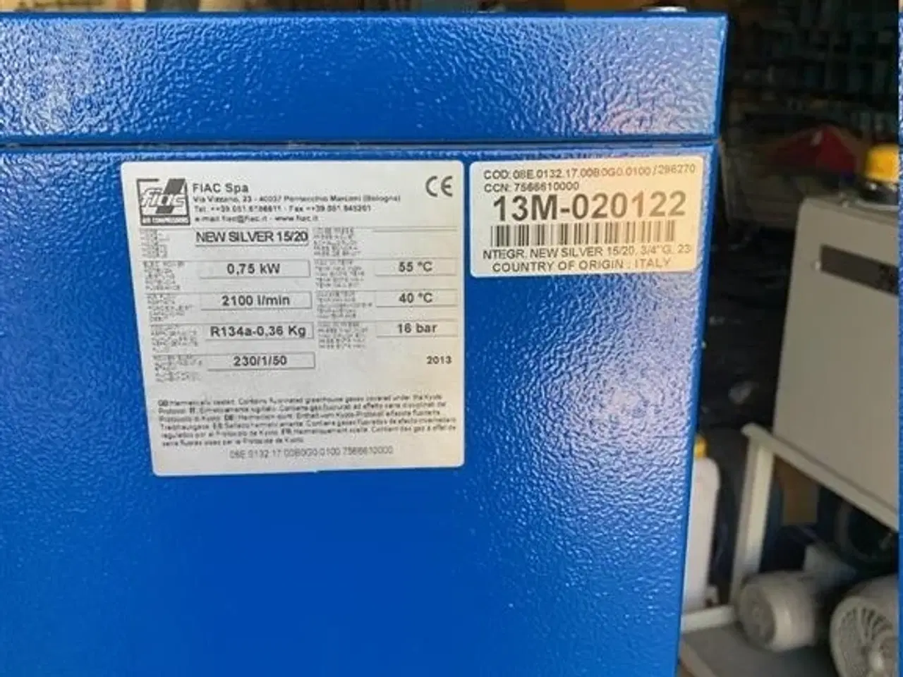 Billede 4 - Fiac New Silver D 15/300 med kølelufttørrer