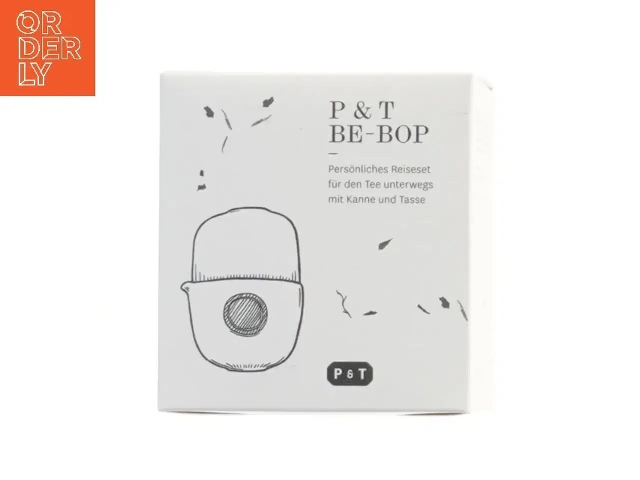 Billede 1 - Rejsesæt til te-brygning fra P & T (str. 8x6 cm)