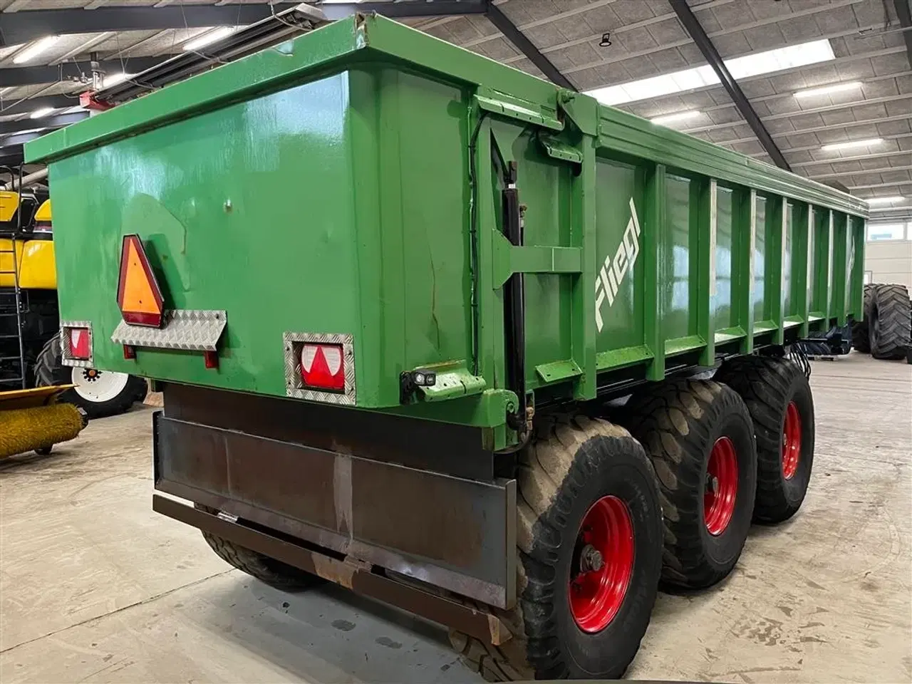 Billede 4 - Fliegl Den helt unikke Dumpervogn med afskub