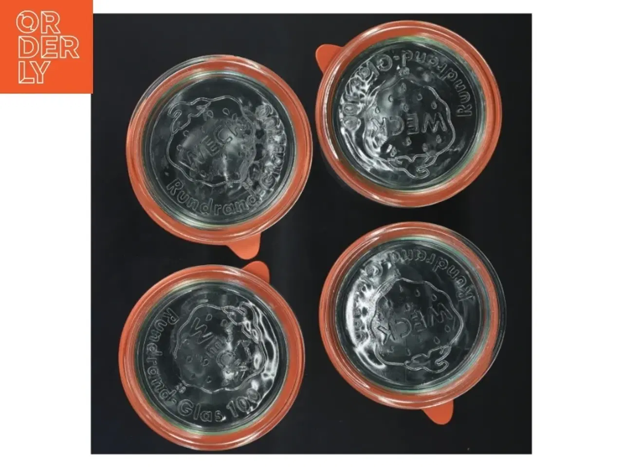 Billede 3 - Weck glasbeholdere med låg fra Weck (str. 16 cm)