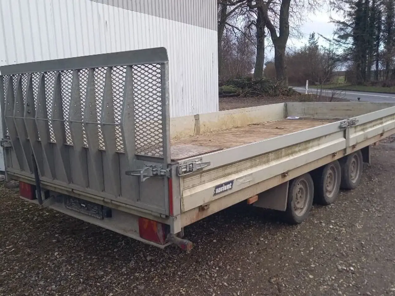 Billede 5 - Variant 3500U5 3 akslet maskintrailer