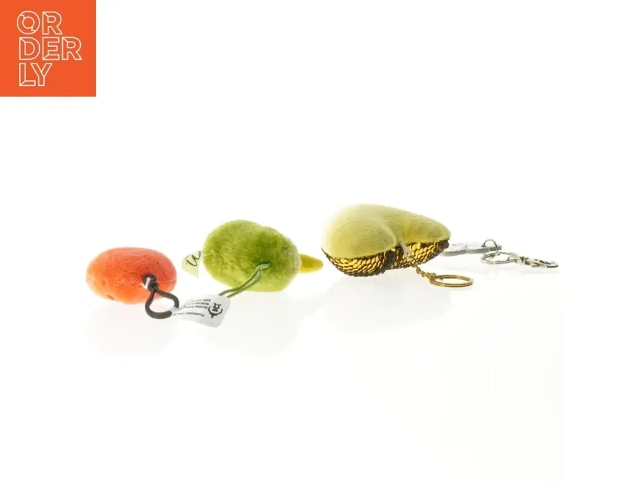 Billede 4 - Vedhæng med design af frugt og dyrefigurer (str. 5 cm til 9 cm)