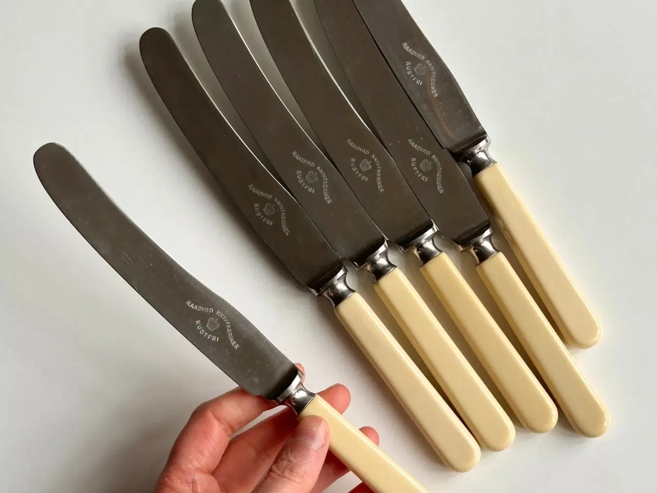 Billede 2 - Raadvad bordknive, 6 stk samlet