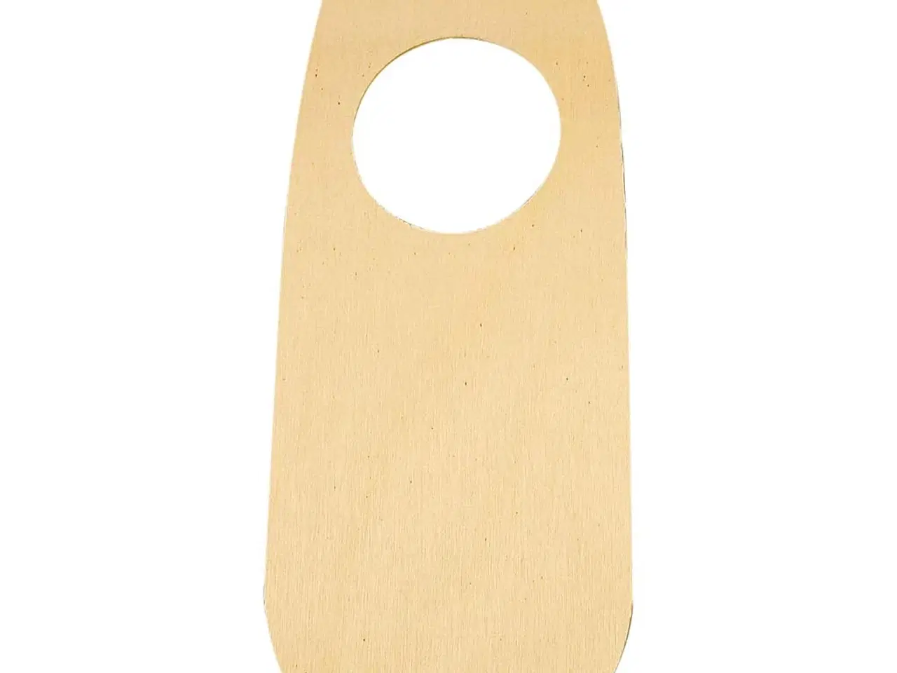 Billede 1 - Elegant dørskilt 25x10 cm - Personligt præg til hjemmet
