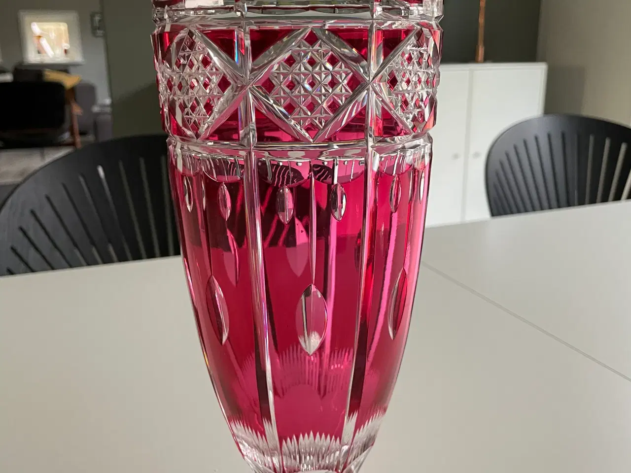 Billede 1 - Glas vase Bøhmer