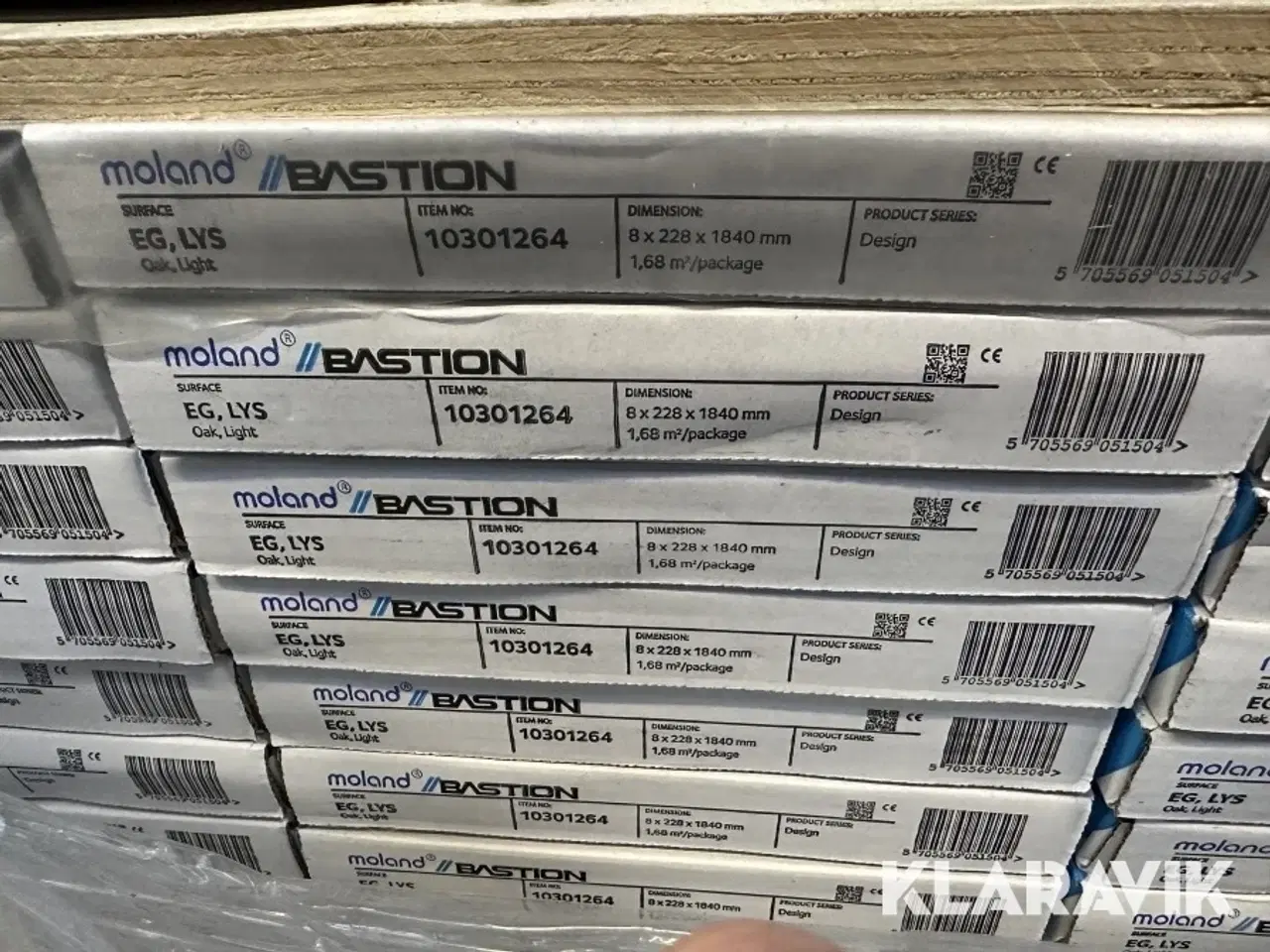 Billede 3 - Vinylgulv Bastion Eg lys