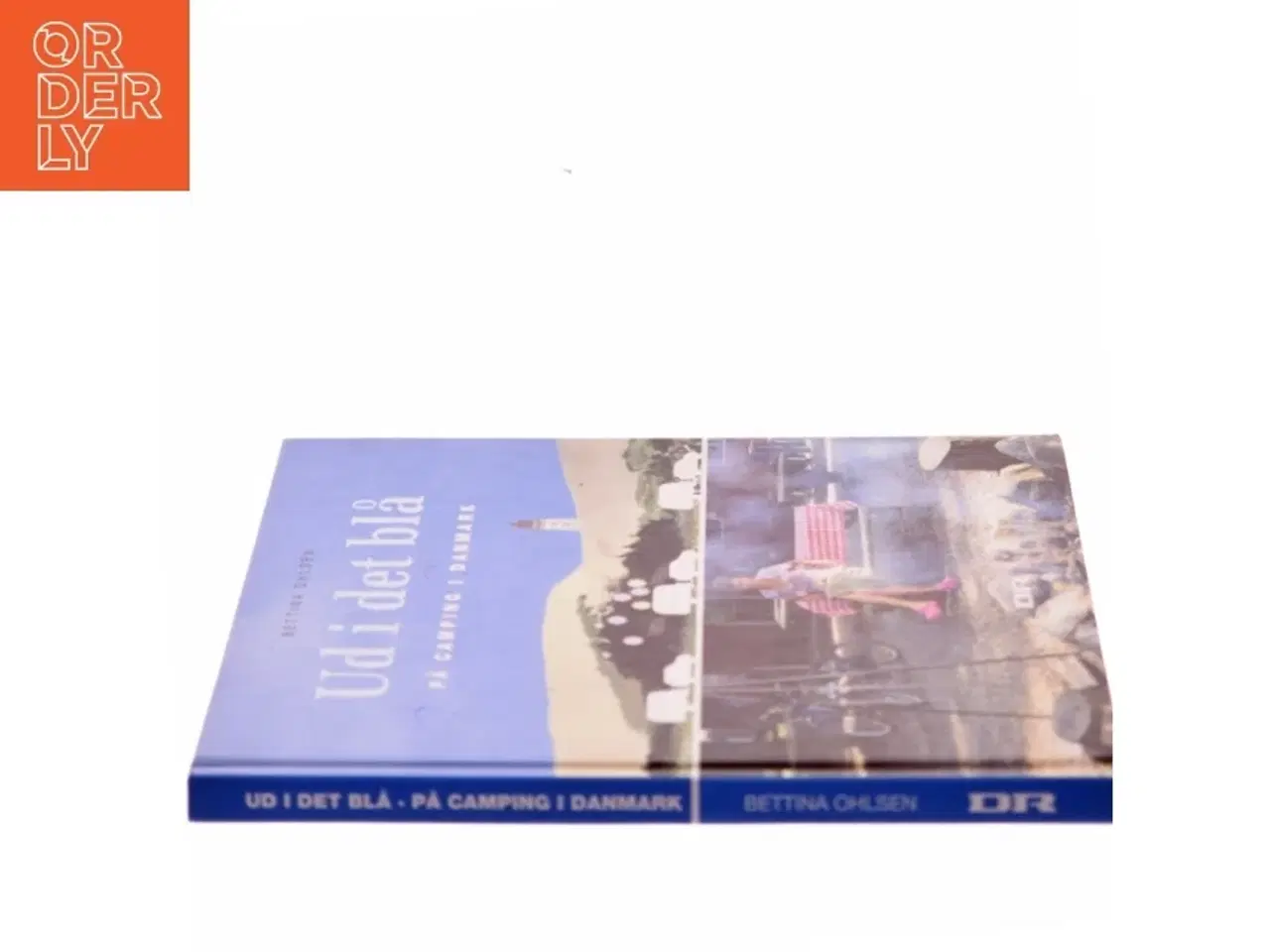 Billede 2 - Ud i det blå : på camping i Danmark af Bettina Ohlsen (Bog)