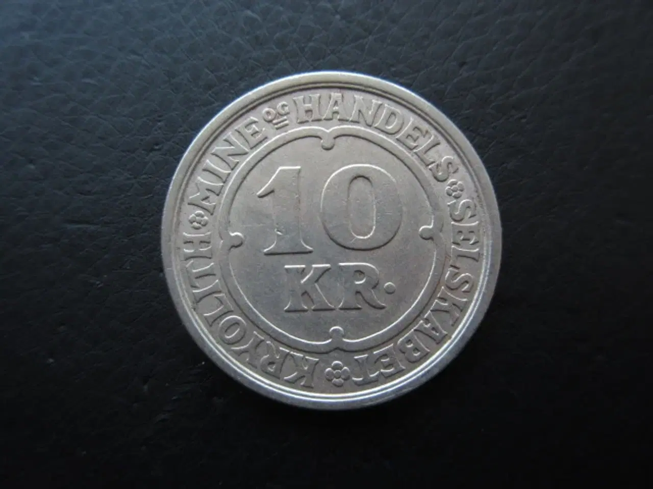 Billede 1 - Grønland 10 kroner 1922 Kryolith