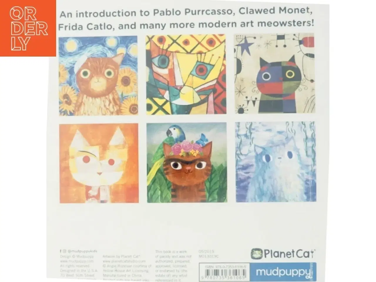 Billede 3 - Artsy Cats Board Book af Mudpuppy (Bog)