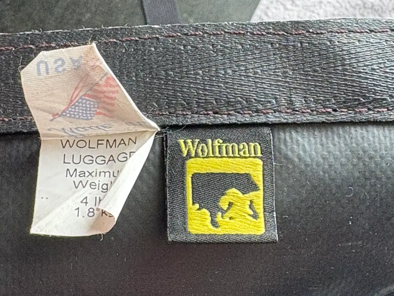 Billede 2 - Wolfman Mc taske