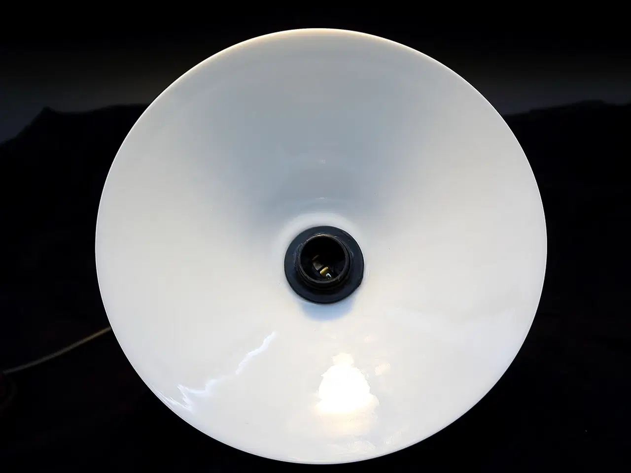 Billede 7 - 2 pendellamper med originale glasskærme 1930–40