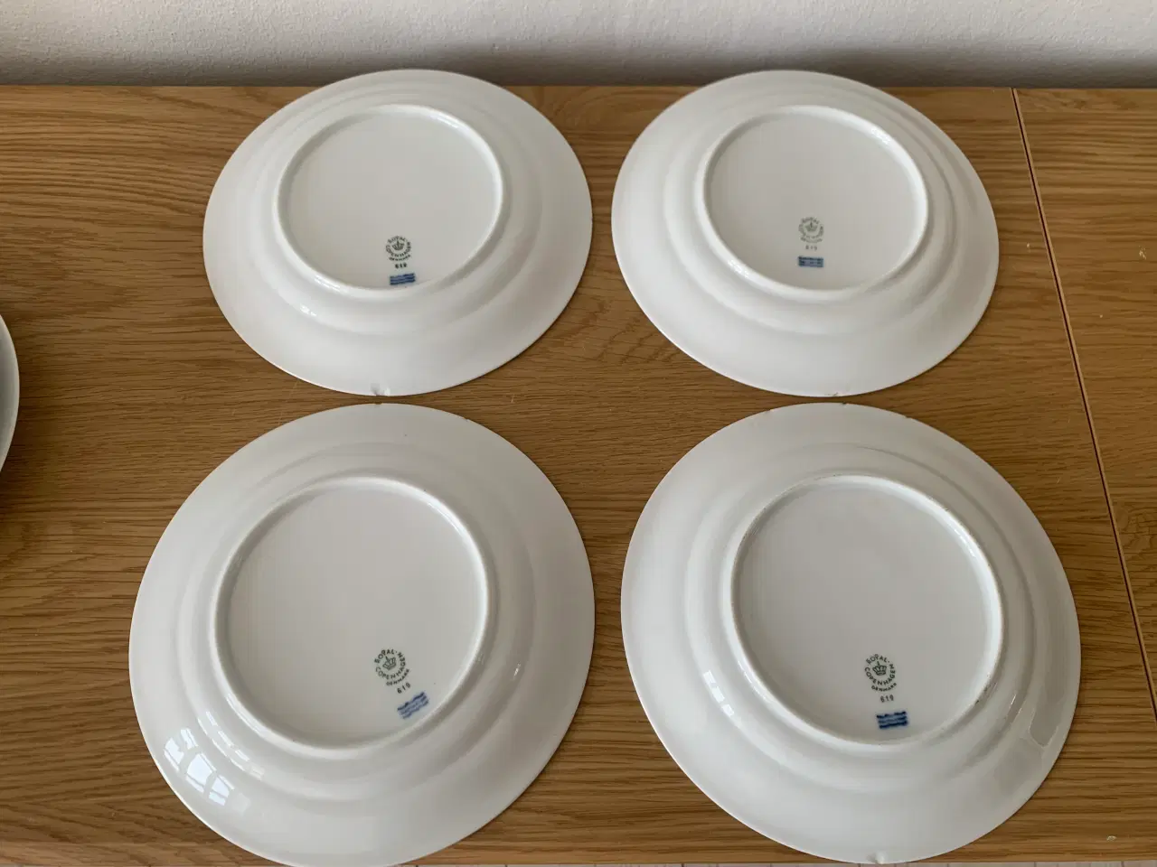 Billede 6 - En Royal Copenhagen desserttallerken, nr. 619