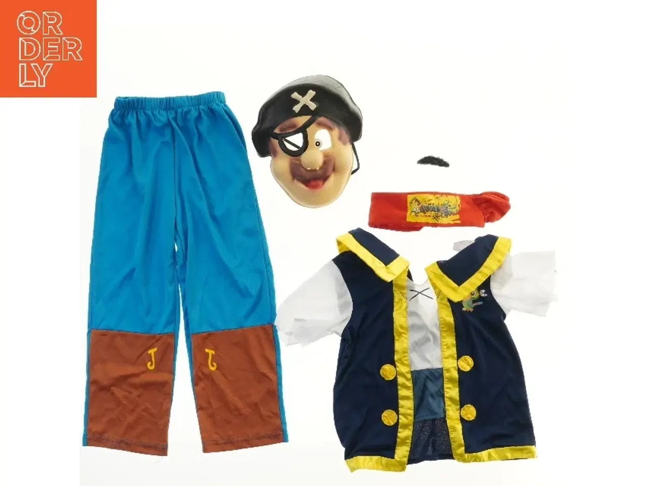 Billede 1 - Piratkostume til børn fra Disney (str. 116)