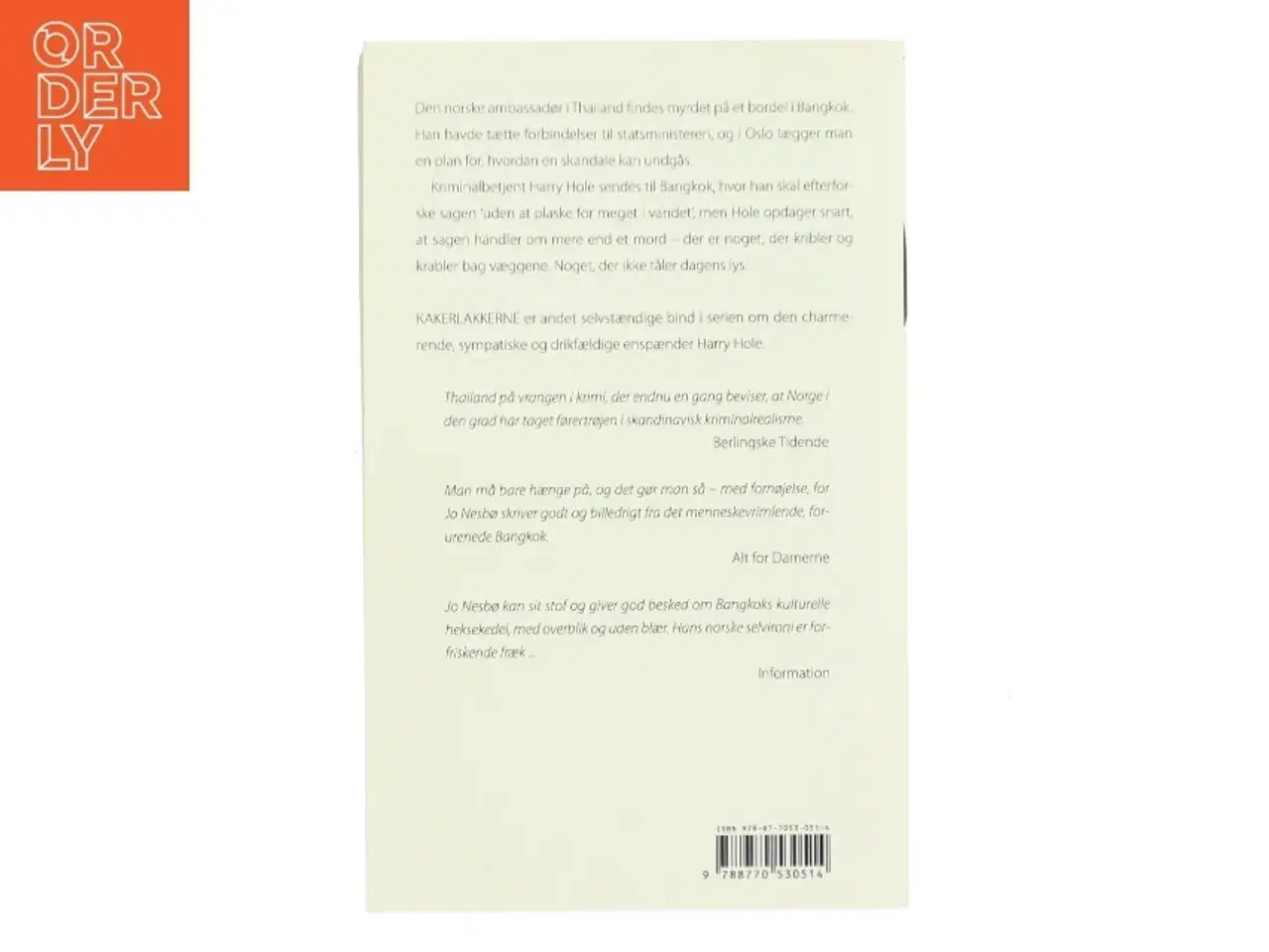 Billede 2 - Kakerlakkerne af Jo Nesbø (Bog)