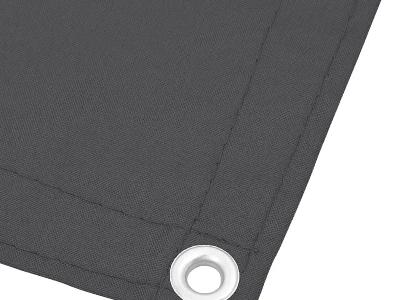 Billede 4 - Altanafskærmning 90x700 cm 100 % polyester antracitgrå