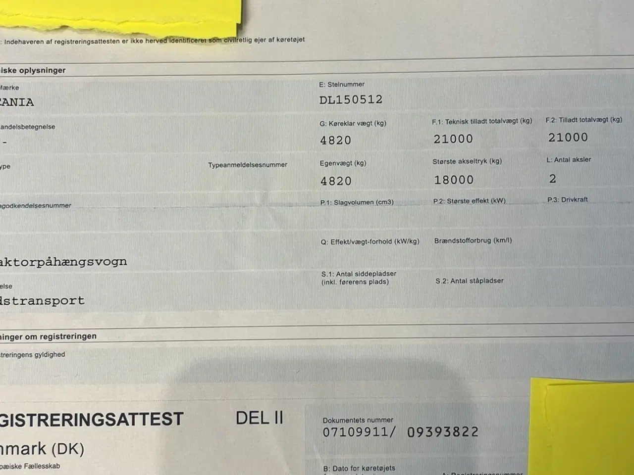 Billede 4 - Scania Dumper vogn  Med 560745R22.5 hjul montering