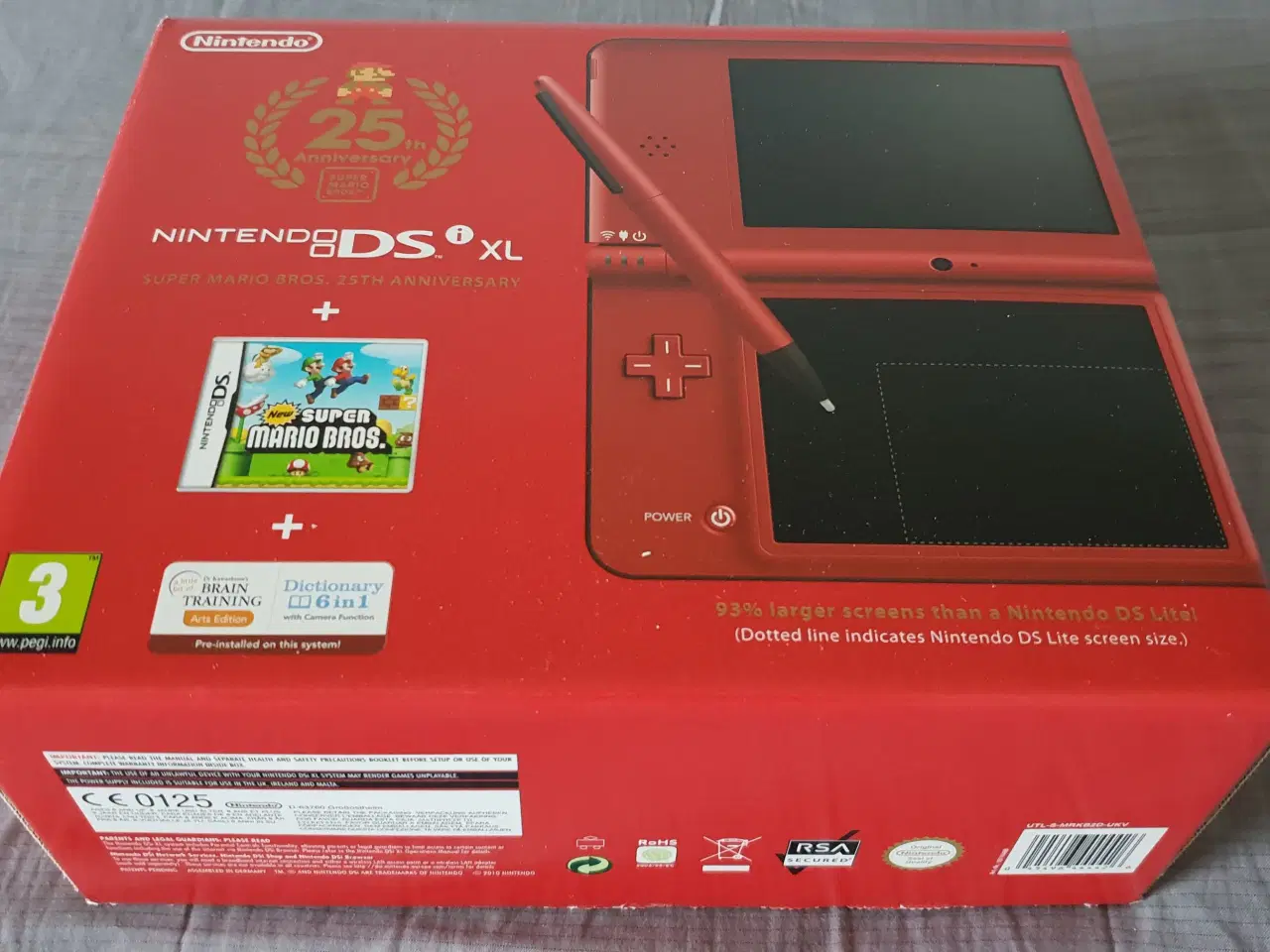 Billede 2 - Nintendo DS XL Super Mario 25th Anniversary Ed.