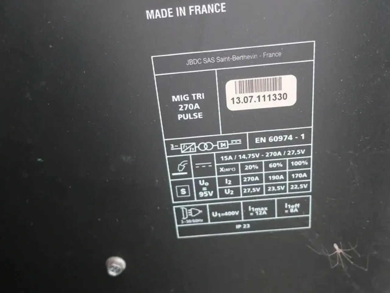 Billede 6 - MIG/MAG Svejser IMS PRO MIG TRI 270A Pulse