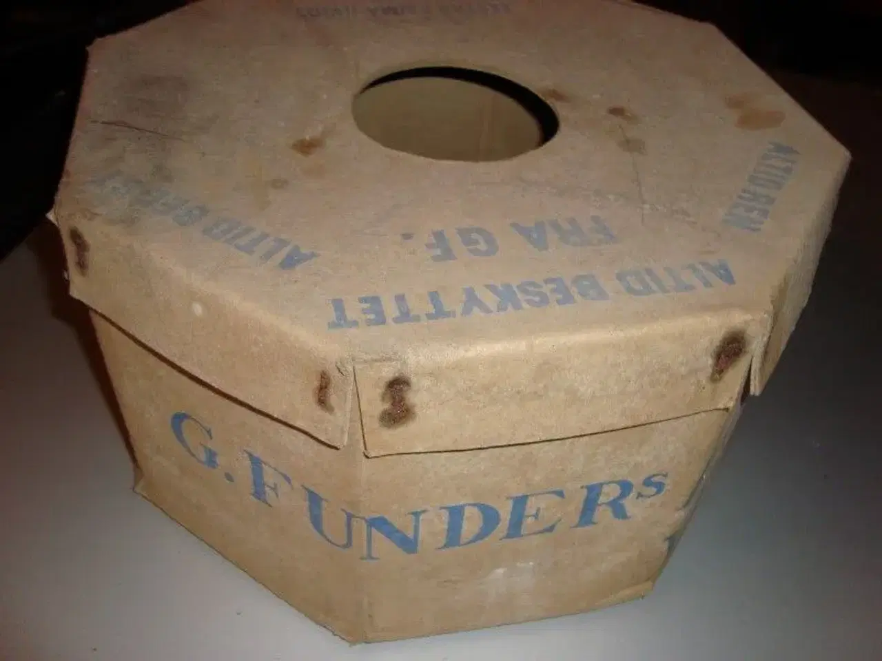 Billede 1 - original kasse til reb "G. Funders"