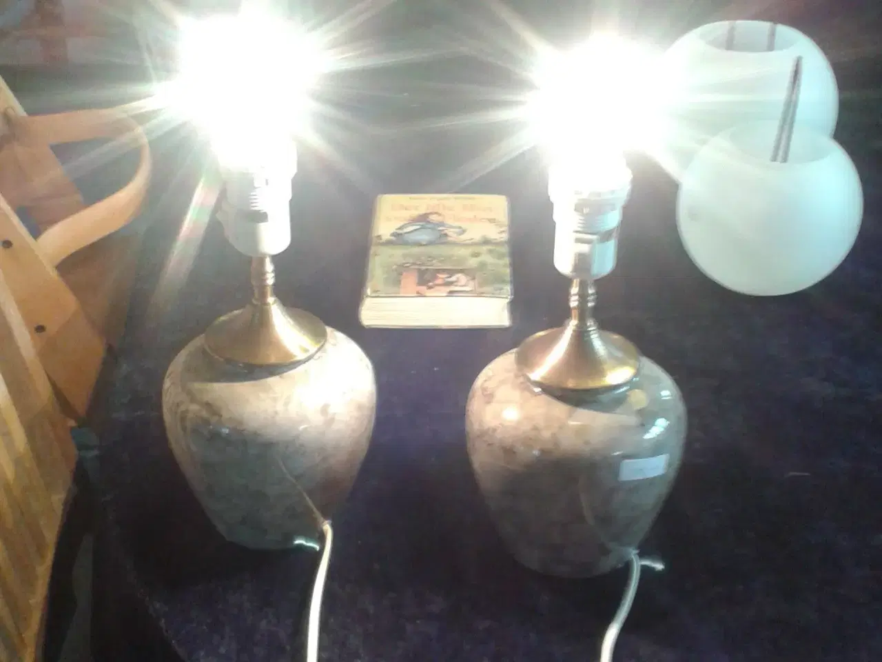 Billede 2 - marmor lampe