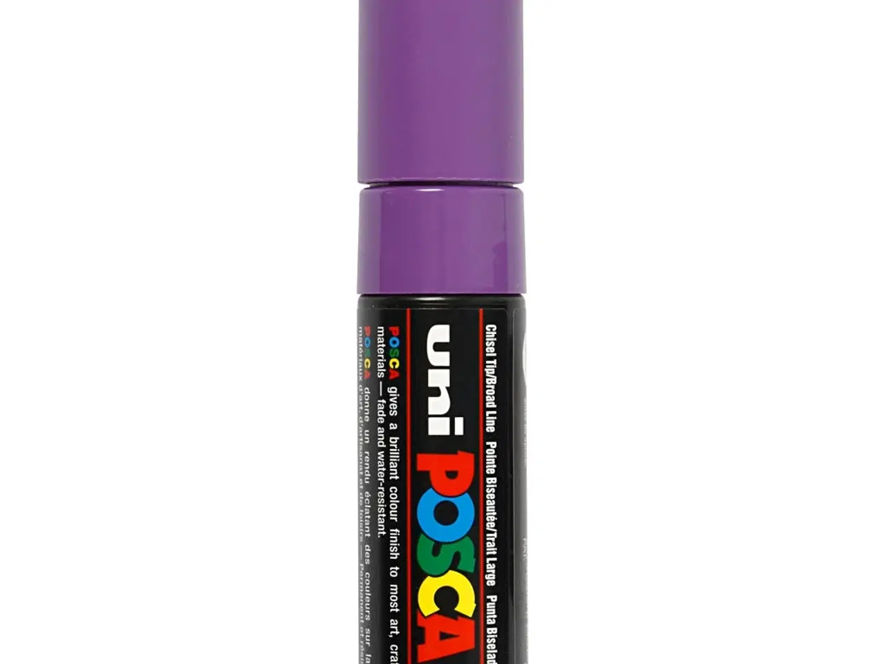 Billede 1 - Posca Tusch, PC-8K, streg 8 mm, broad, violet, 1 stk.