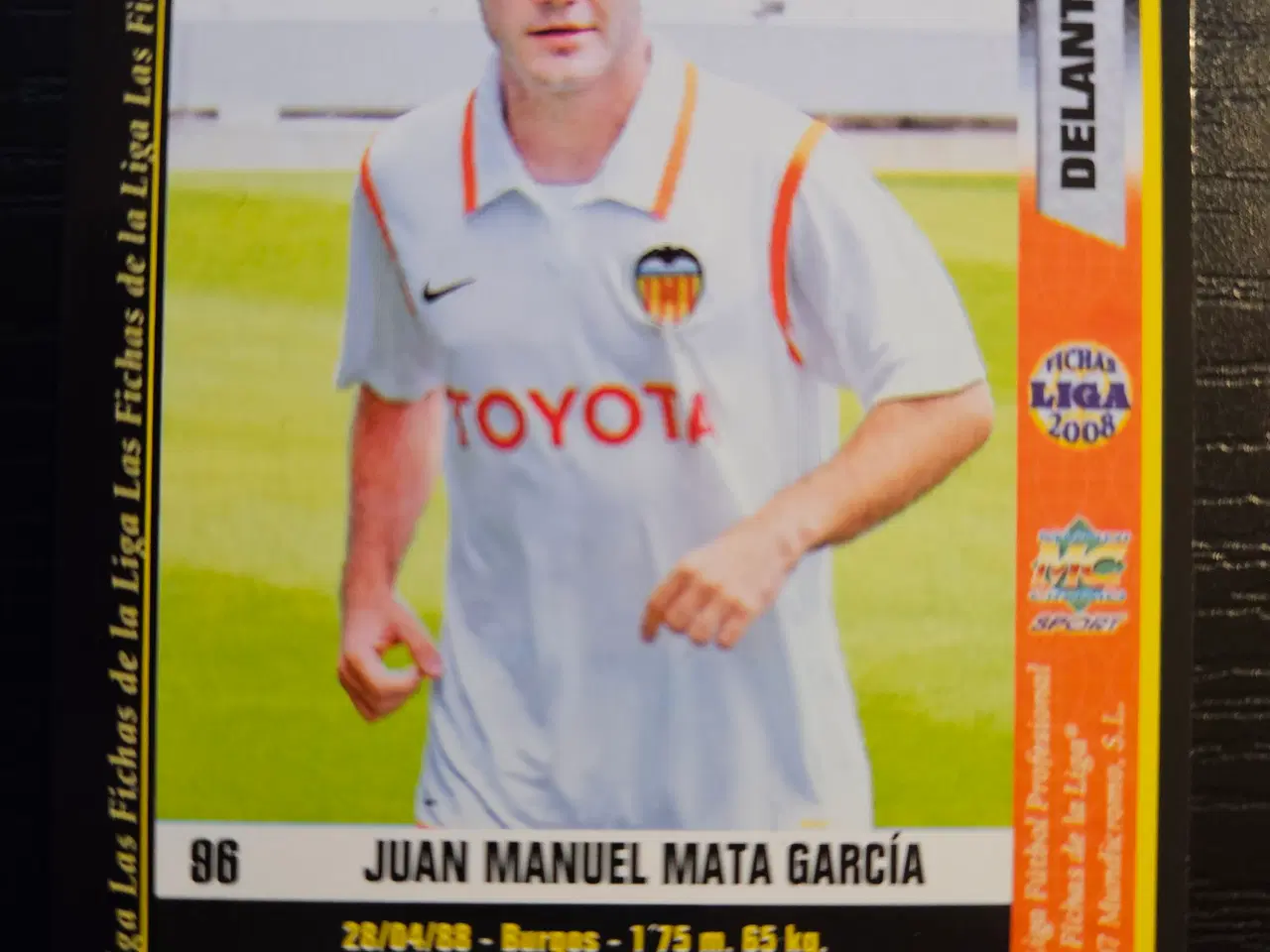 Billede 2 - Juan Mata FLP 2007 Fodboldkort