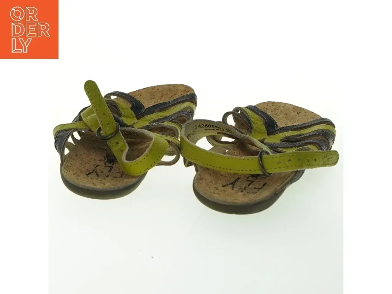 Billede 5 - Damesandaler med korkbund fra Fly London (str. 39 )