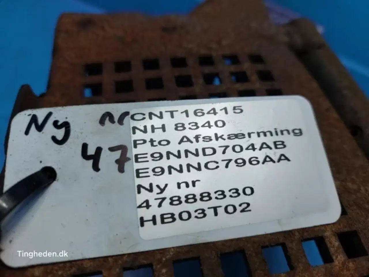 Billede 12 - New Holland 8340 Pto Afskærmning E9NND704AB