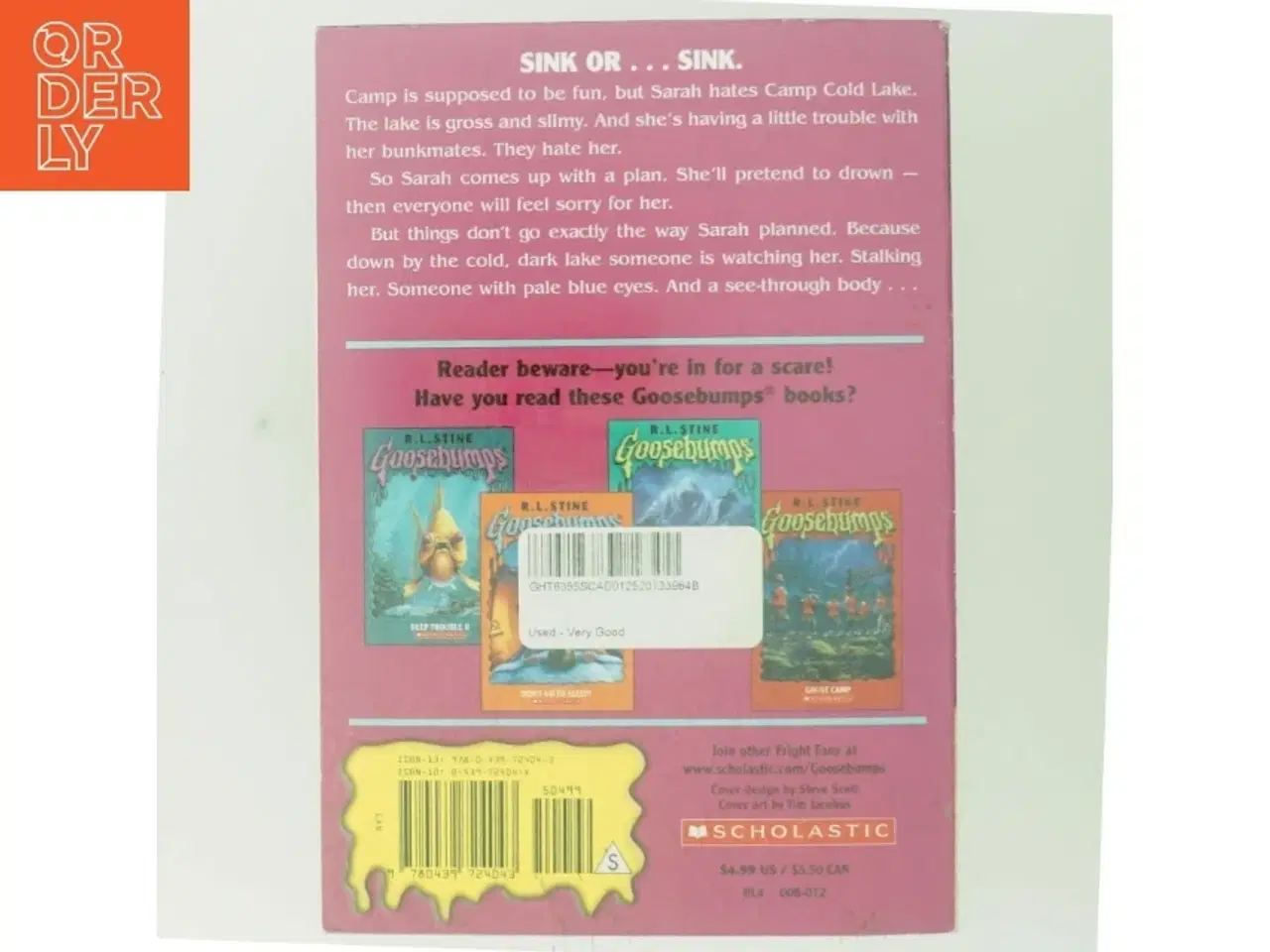 Billede 3 - The curse of camp cold lake af R. L. Stine (Bog)