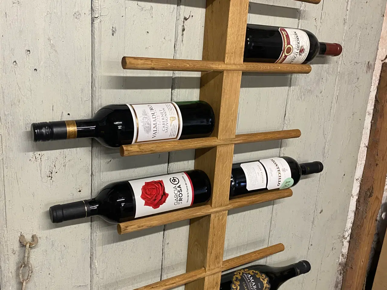 Billede 3 - Vinreol egetræ