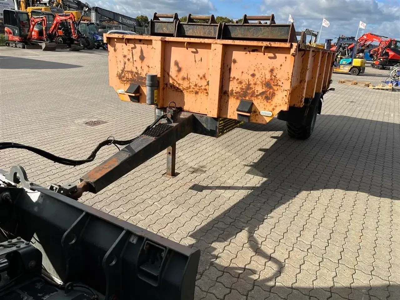 Billede 20 - Wacker Neuson EW 100  Gummihjuler med rotortilt, vogn og fuld skovlpakke