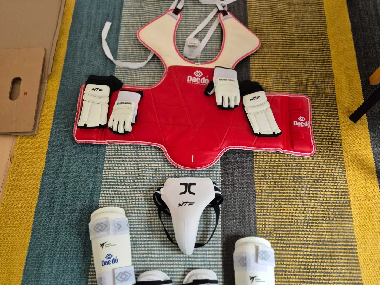 Billede 1 - Taekwondo beskyttelses sæt