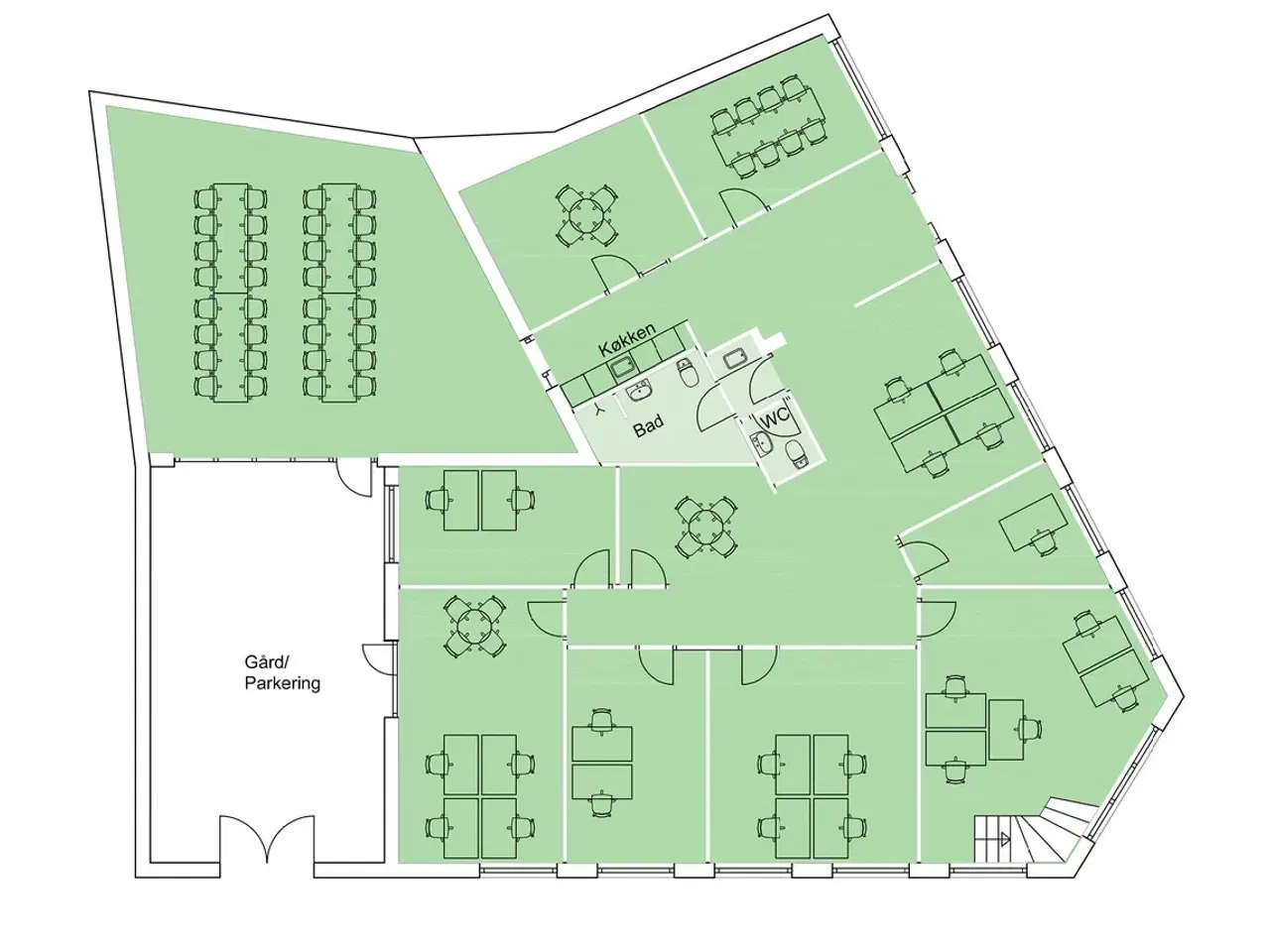 Billede 11 - Momsfri domicilejendom inkl. 2-3 p-pladser