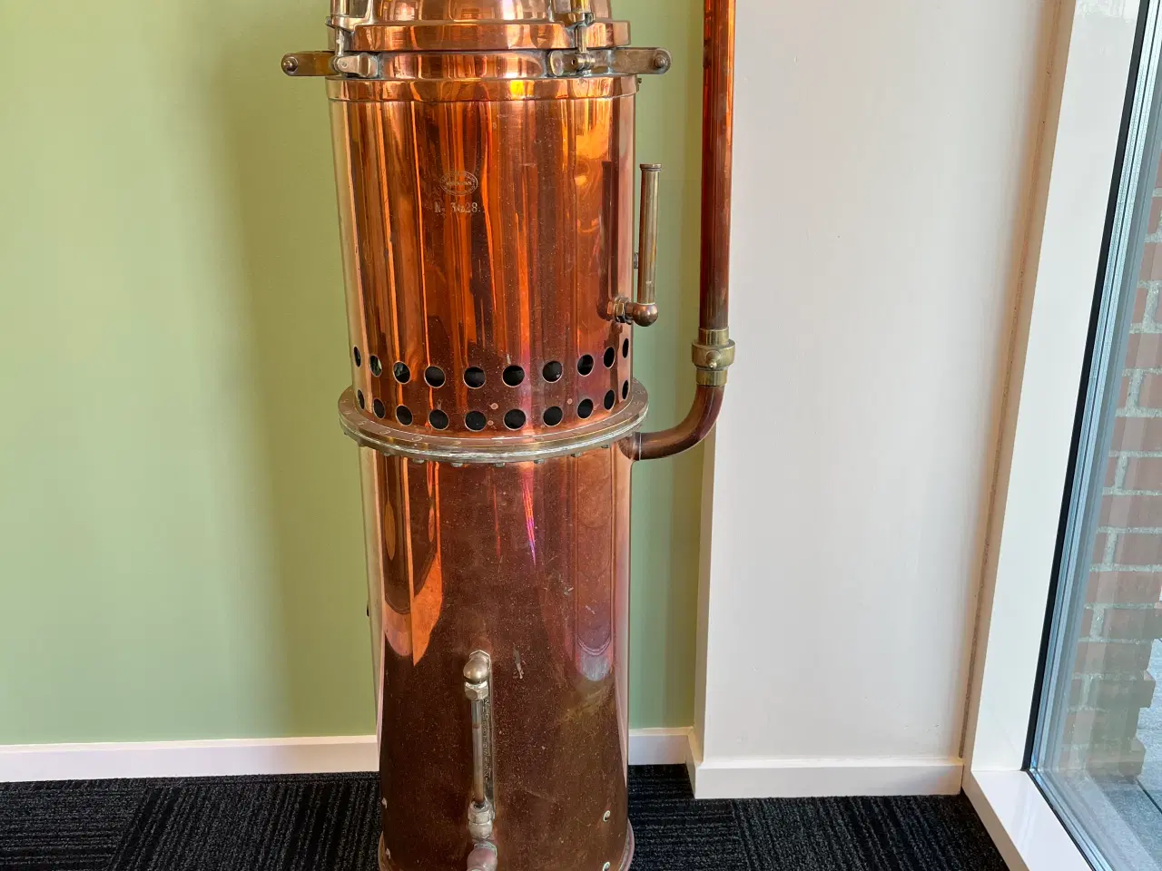 Billede 1 - Kobber destillations apparat