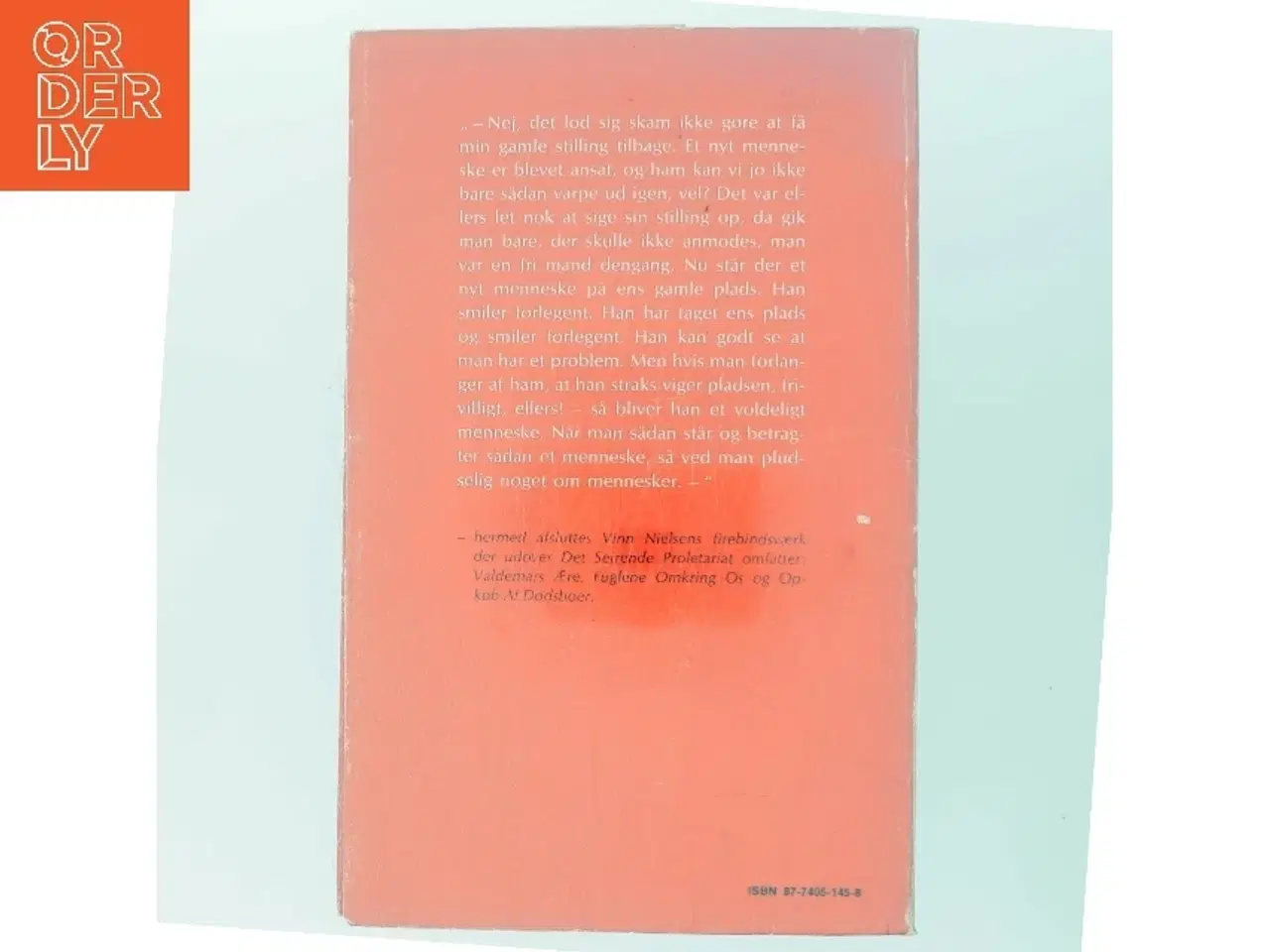 Billede 3 - Det Sejrende Proletariat eller udstødelse af et menneske af Bent Vinn Nielsen (Bog)