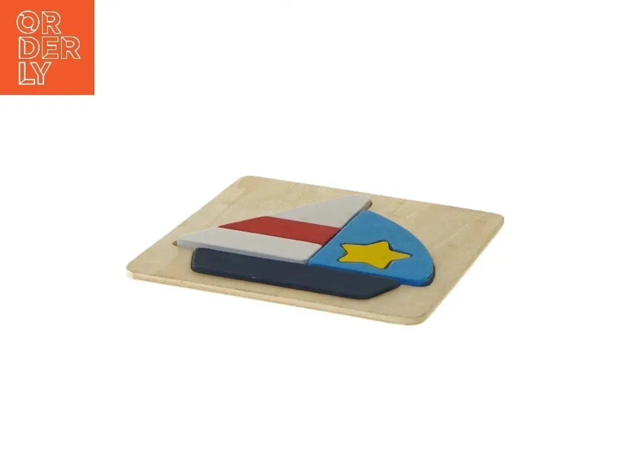 Billede 3 - Båd puslespil (str. 15x15 cm)