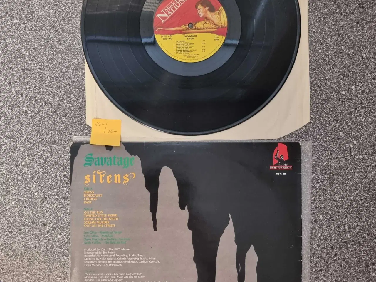 Billede 2 - Savatage sirens vinyl 