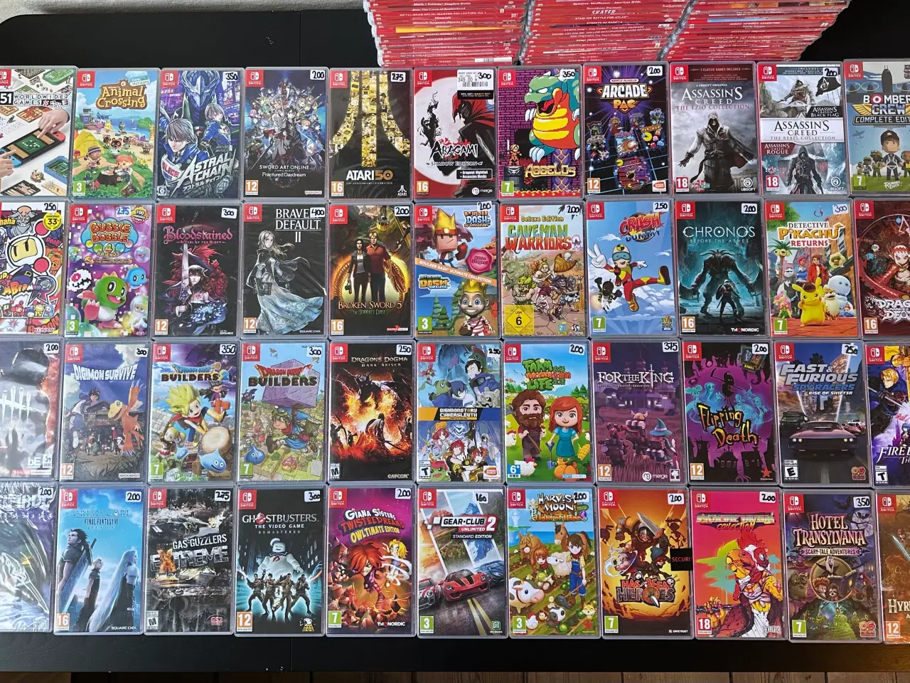 Billede 2 - Seperate Priser! 100 stk Nintendo Switch Spil