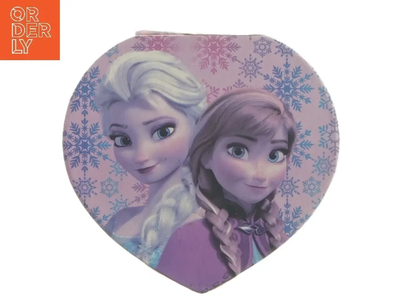 Billede 1 - Disney hjerteformet smykkeæske fra Disney (str. 11,5x12,5x5 cm)