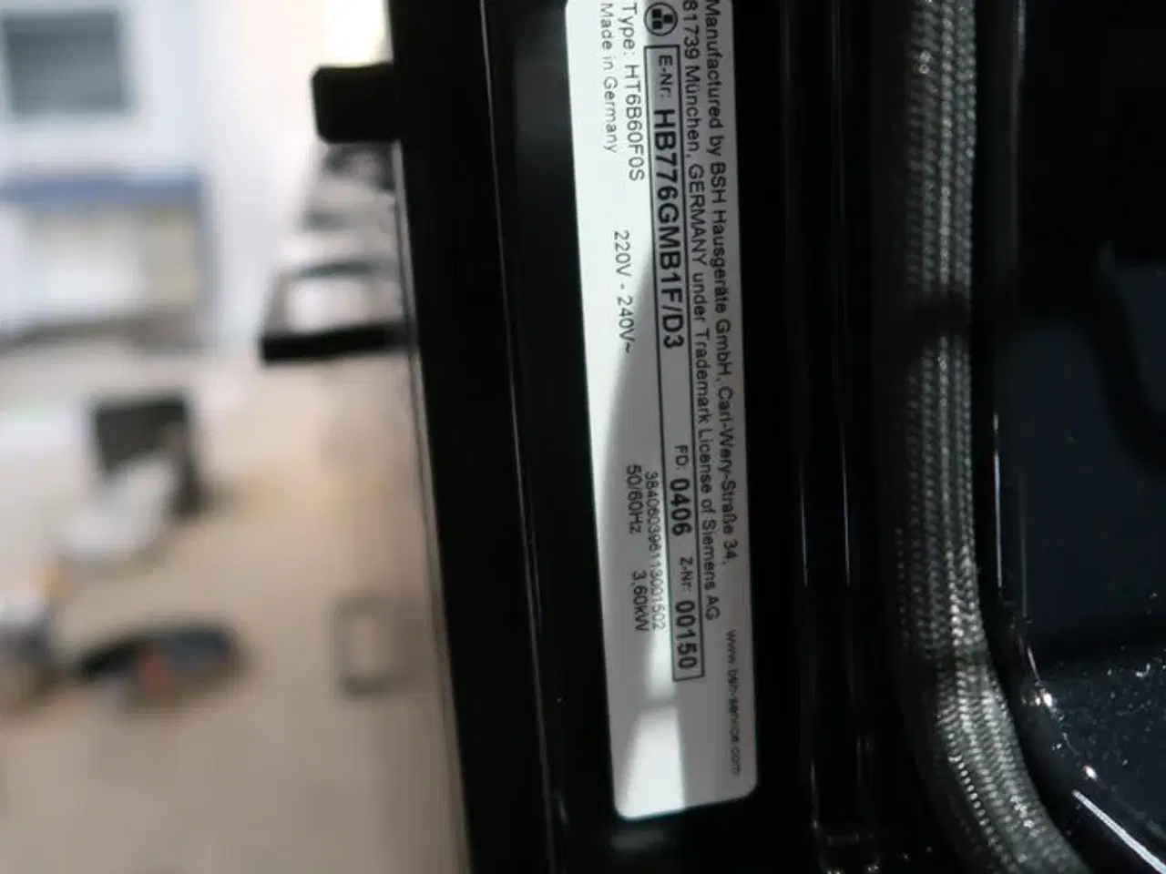 Billede 4 - Kombiovn SIEMENS HB776GMB1F/D3