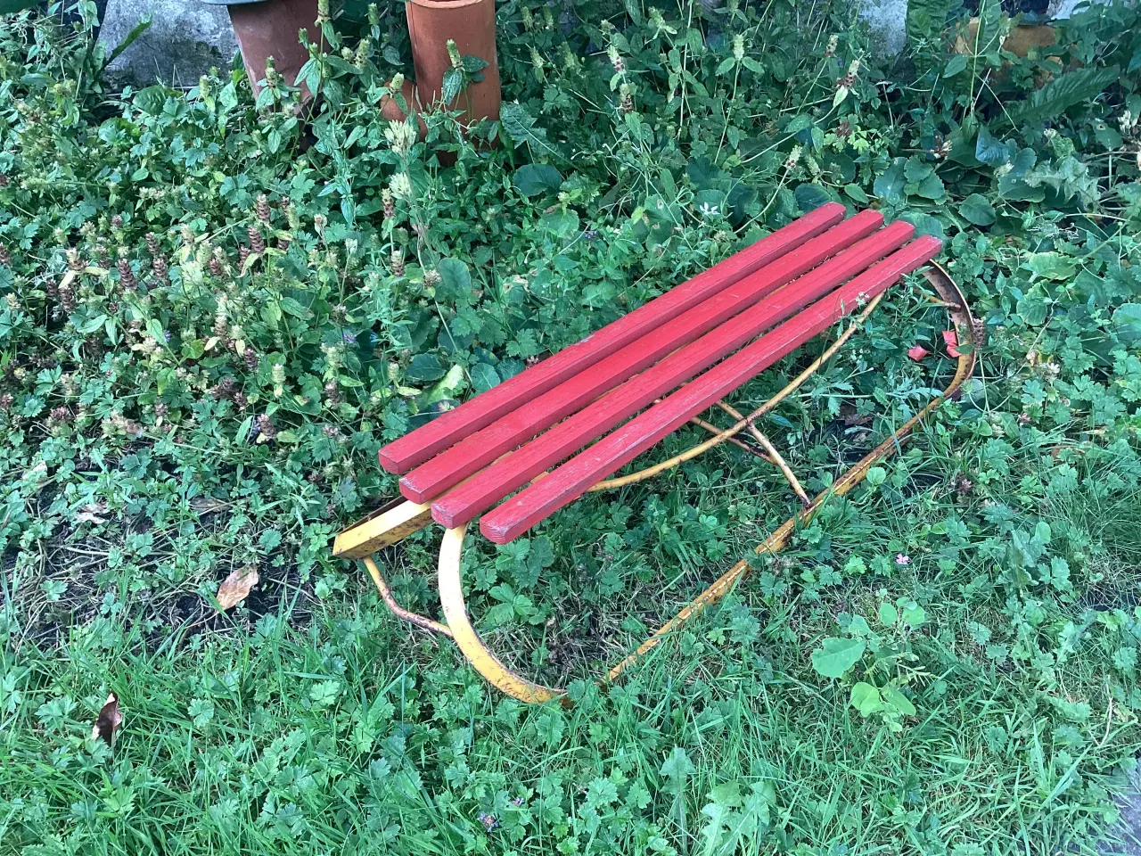 Billede 2 - Retro kælk, mavekælk