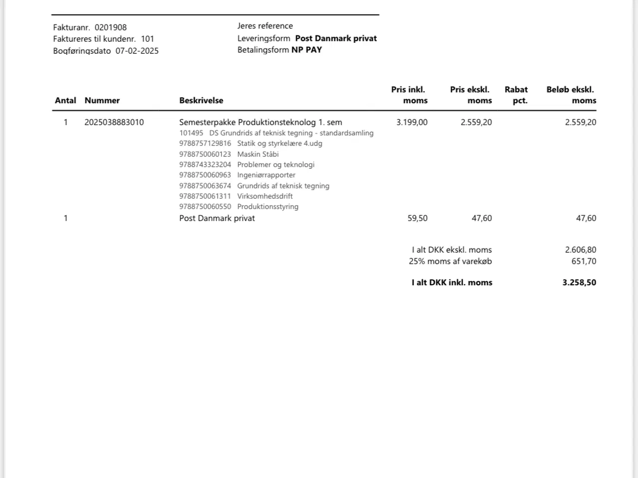 Billede 2 - Bøger produktionsteknolog