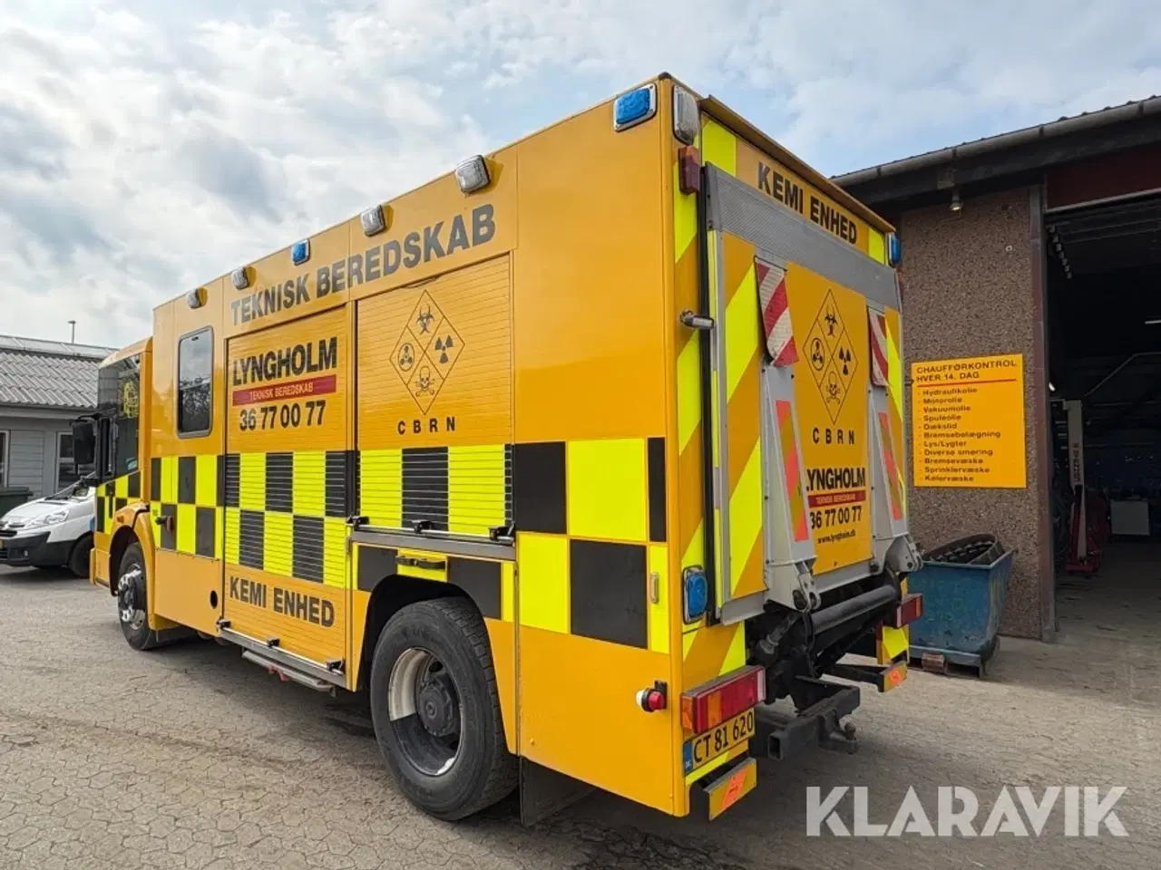 Billede 2 - Brandbil Mercedes-Benz Econic