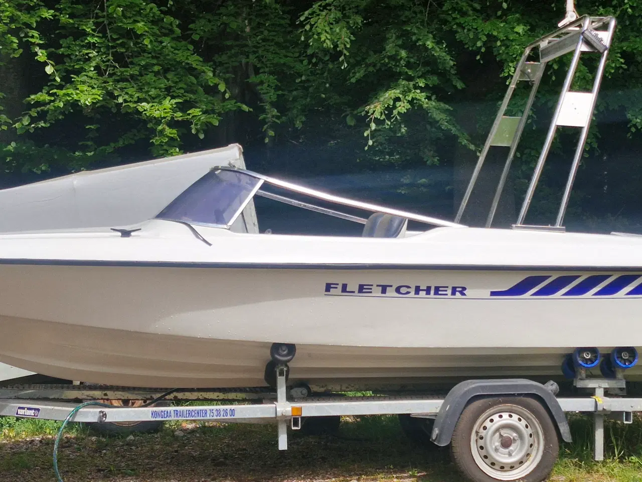 Billede 1 - Fletcher Arrowsport 150 speedbåd