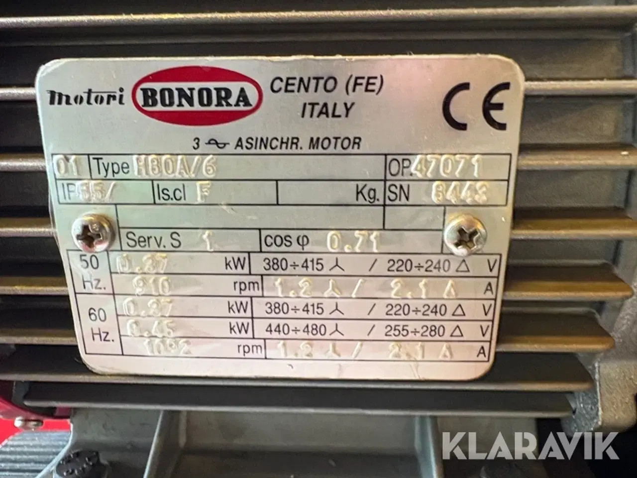 Billede 5 - Hone maskine Motori Donora